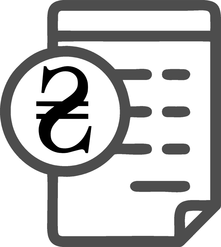 Счет компании UAH